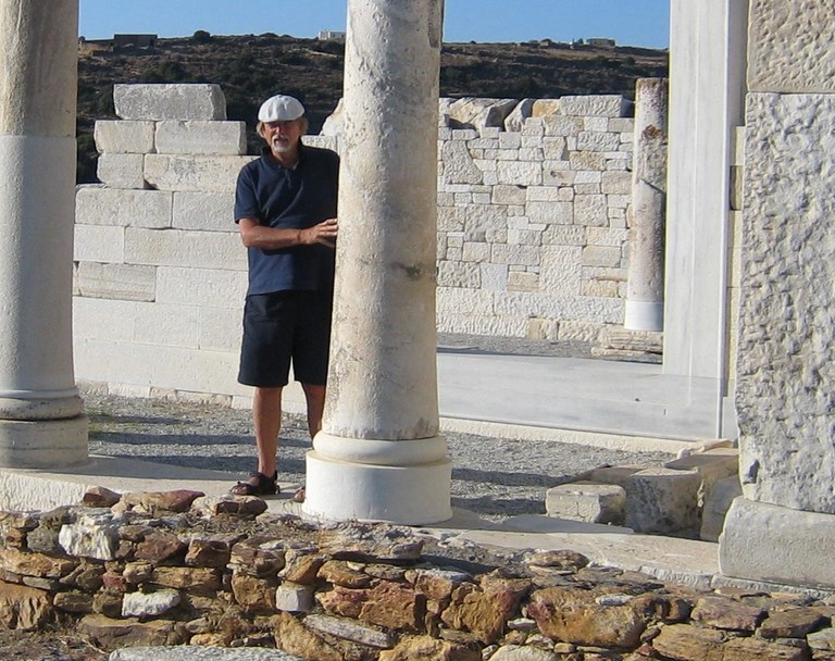 Gunnar Heinsohn Demeter temple Naxos 2012