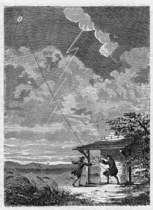 Benjamin franklin's kite experiment