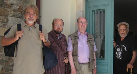 Gunnar Heinsohn, Emilio Spedicato, Treor Palmer, Alfred de Grazia, Naxos, Quantavolution Conference, 2012