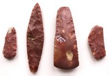 tools of red flint from Heligoland