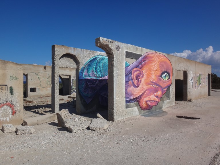 WD mural Alyko, Naxos 2012