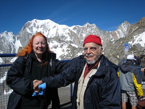 Anne-Marie & Alfred de Grazia, Lont Blanc, Pointe Helbronner, 2011