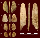 neanderthal lissoirs of pech de l'azé and abri peyrony in France